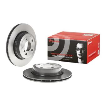 Jeu de 2 disques de frein arrière BREMBO OEM 34213332217