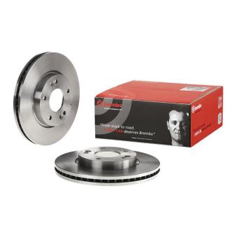 Jeu de 2 disques de frein avant BREMBO OEM 517122L000