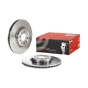 Jeu de 2 disques de frein avant BREMBO 09.9772.10 pour LOTUS ELISE 2,0 TDI - 110cv