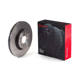 Jeu de 2 disques de frein avant BREMBO 09.9772.1S