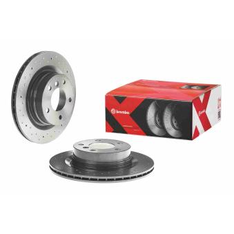 Jeu de 2 disques de frein arrière BREMBO OEM 34216764651