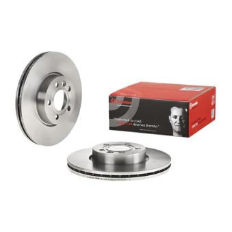Jeu de 2 disques de frein avant BREMBO OEM 1108038