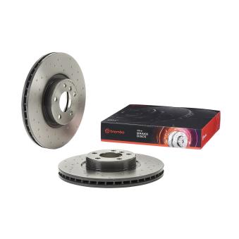 Jeu de 2 disques de frein avant BREMBO OEM 34116793244