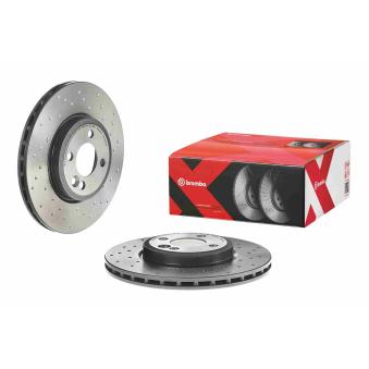 Jeu de 2 disques de frein avant BREMBO OEM 34116774986