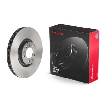 Jeu de 2 disques de frein avant BREMBO 09.A089.11 pour AUDI A3 3.0 V6 - 211cv