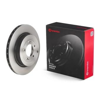 Jeu de 2 disques de frein arrière BREMBO OEM 4615A186
