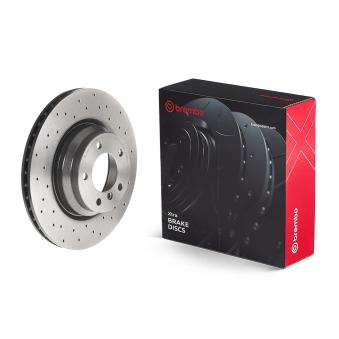 Jeu de 2 disques de frein avant BREMBO OEM 34116764645