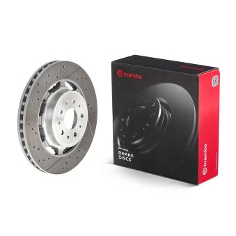 Jeu de 2 disques de frein avant BREMBO [09.A299.33]
