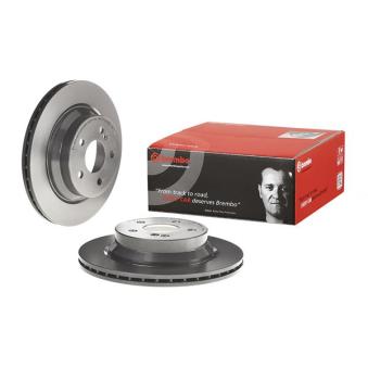 Jeu de 2 disques de frein arrière BREMBO 09.A358.11 pour LEXUS LS E 400 - 333cv