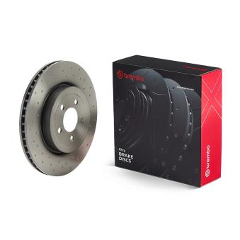 Jeu de 2 disques de frein avant BREMBO 09.A404.1X