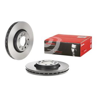 Jeu de 2 disques de frein avant BREMBO [09.A422.11]