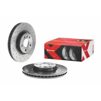 Jeu de 2 disques de frein avant BREMBO OEM 30769056 Jeu de 2 disques de frein avant BREMBO OEM 30769056