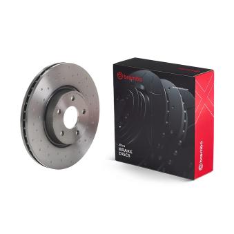 Jeu de 2 disques de frein avant BREMBO OEM 1514427