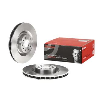 Jeu de 2 disques de frein avant BREMBO OEM 51897455