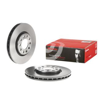 Jeu de 2 disques de frein avant BREMBO [09.A721.11]