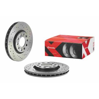 Jeu de 2 disques de frein avant BREMBO OEM 51815312