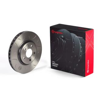 Jeu de 2 disques de frein avant BREMBO OEM 8K0615301A