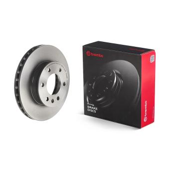 Jeu de 2 disques de frein avant BREMBO [09.A895.11]