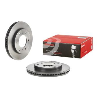 Jeu de 2 disques de frein avant BREMBO OEM 4615A061