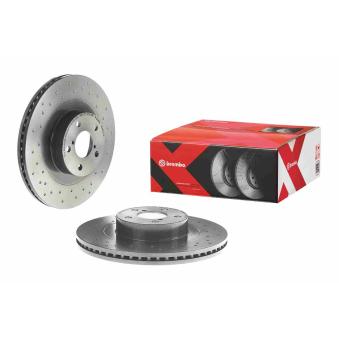 Jeu de 2 disques de frein avant BREMBO OEM 26300SA001