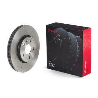 Jeu de 2 disques de frein avant BREMBO 09.A971.1X