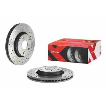 Jeu de 2 disques de frein avant BREMBO OEM 435120F030 Jeu de 2 disques de frein avant BREMBO OEM 435120F030