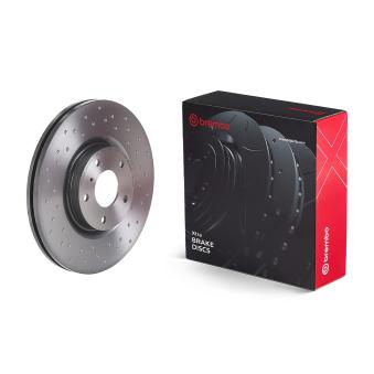 Jeu de 2 disques de frein avant BREMBO 09.B266.1X