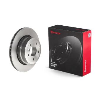 Jeu de 2 disques de frein arrière BREMBO OEM 34216763345