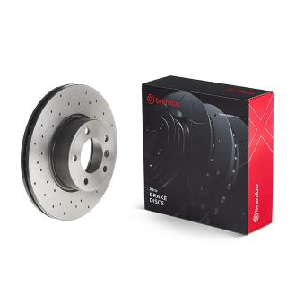 Jeu de 2 disques de frein avant BREMBO OEM 34116855006
