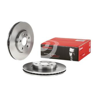 Jeu de 2 disques de frein avant BREMBO OEM 13502044