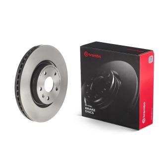 Jeu de 2 disques de frein avant BREMBO 09.B358.11 pour TOYOTA PROACE 2.0 CDTI - 110cv