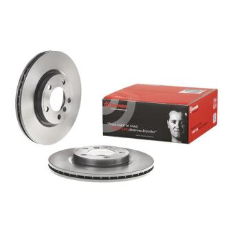 Jeu de 2 disques de frein avant BREMBO 09.B638.11 pour DODGE DURANGO Cooper S ALL4 - 184cv