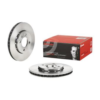 Jeu de 2 disques de frein avant BREMBO 09.B975.10