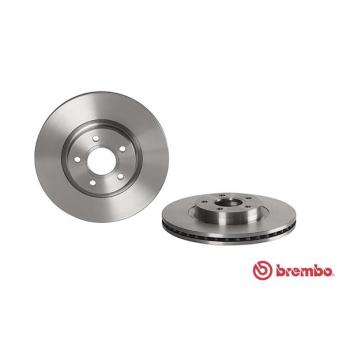 Jeu de 2 disques de frein avant BREMBO OEM 31262719