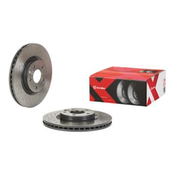 Jeu de 2 disques de frein avant BREMBO OEM 31262719