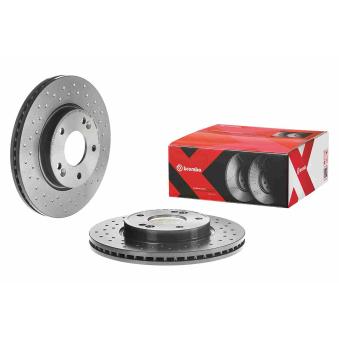 Jeu de 2 disques de frein avant BREMBO OEM S51712A6000E