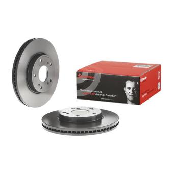 Jeu de 2 disques de frein avant BREMBO OEM 45251TGLE50