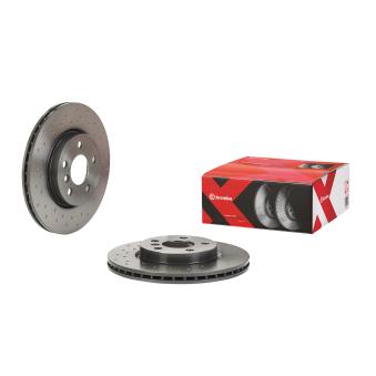 Jeu de 2 disques de frein avant BREMBO OEM 34118835362