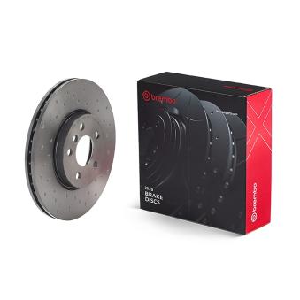 Jeu de 2 disques de frein avant BREMBO OEM 34116799351