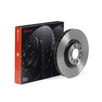 Jeu de 2 disques de frein arrière BREMBO OEM 50556528