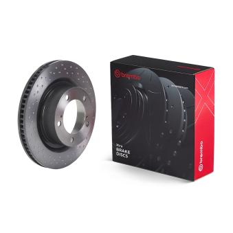Jeu de 2 disques de frein avant BREMBO OEM 435120C020