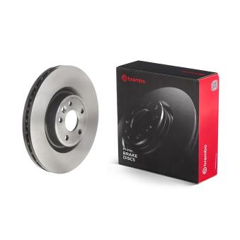 Jeu de 2 disques de frein avant BREMBO 09.C821.11 pour ROVER 45 2.0 AWD - 249cv
