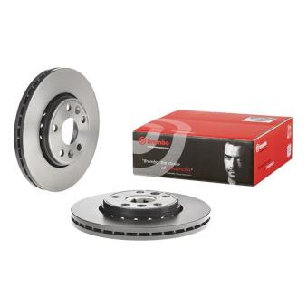 Jeu de 2 disques de frein avant BREMBO OEM 402068234R
