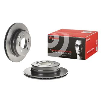 Jeu de 2 disques de frein arrière BREMBO OEM 4840121000