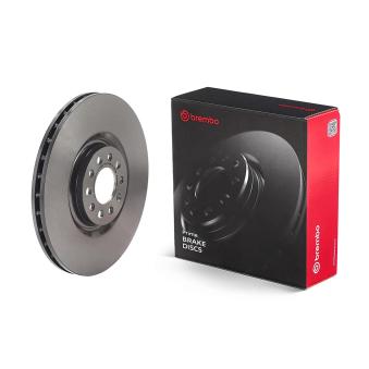 Jeu de 2 disques de frein arrière BREMBO 09.E259.11 pour MASERATI GRECALE FOLGORE Q4 - 557cv