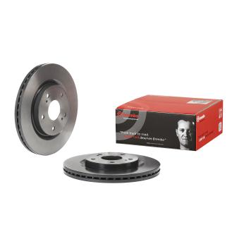 Jeu de 2 disques de frein avant BREMBO 09.E533.11 pour SUZUKI SWIFT 1.0 - 112cv