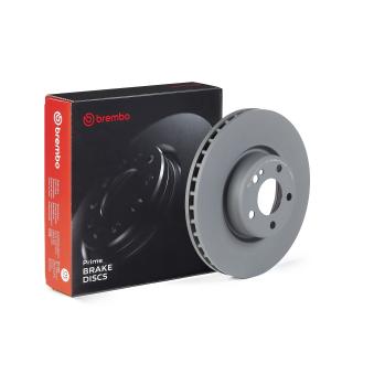 Jeu de 2 disques de frein avant BREMBO 09.F690.13 pour MERCEDES-BENZ CLASSE C C 200 d - 163cv