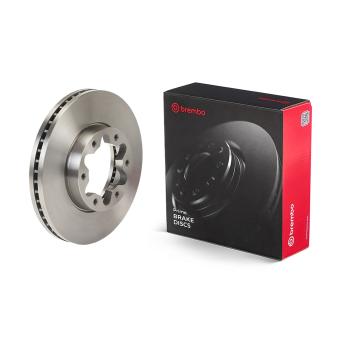 Jeu de 2 disques de frein arrière BREMBO 09.N371.10 pour FORD TRANSIT 2,0 EcoBlue RWD - 165cv