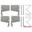 BREMBO A 02 246 - Kit d'accessoires, plaquette de frein à disque