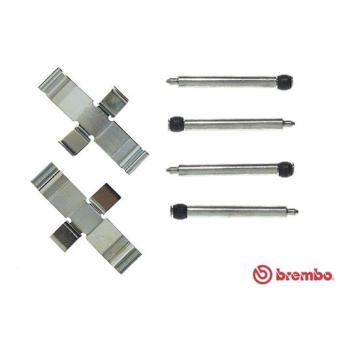 Kit d'accessoires, plaquette de frein à disque BREMBO OEM A0004213091